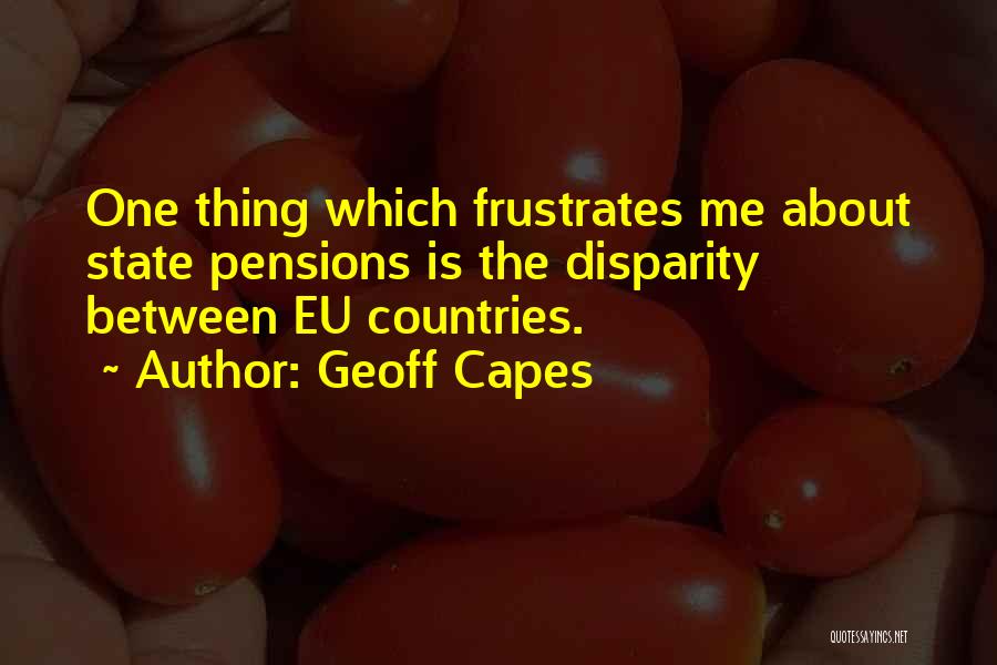 Countries Quotes By Geoff Capes