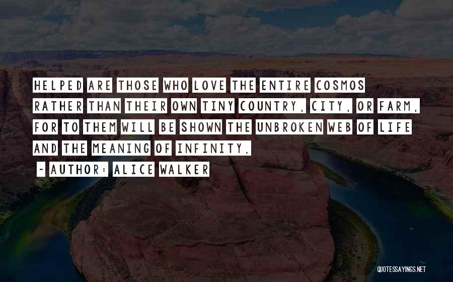 Country And City Life Quotes By Alice Walker
