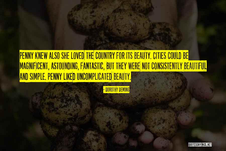 Country And City Life Quotes By Dorothy Deming