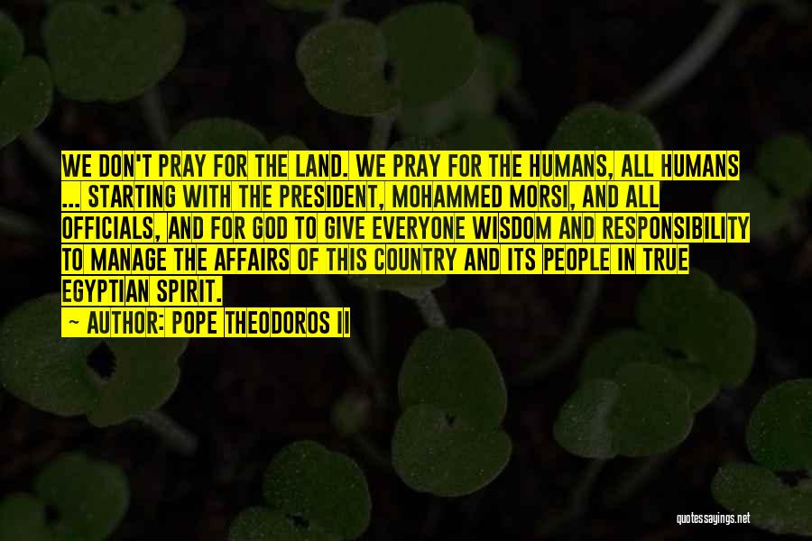 Country And God Quotes By Pope Theodoros II