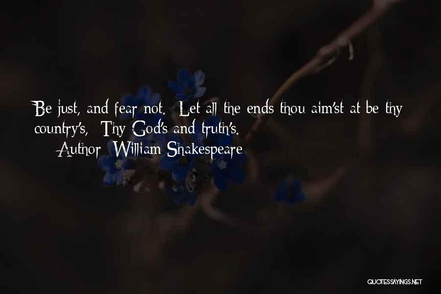 Country And God Quotes By William Shakespeare