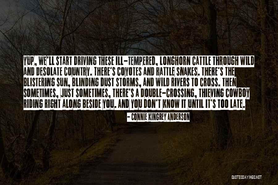 Country And Western Quotes By Connie Kingrey Anderson