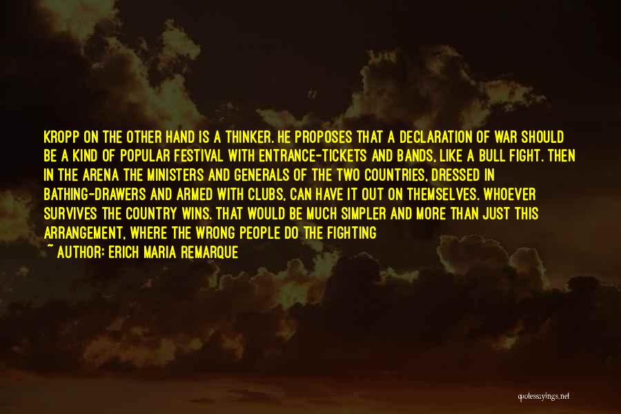 Country And Western Quotes By Erich Maria Remarque