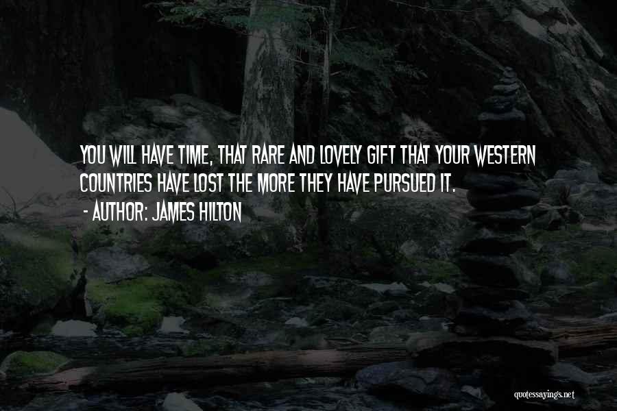 Country And Western Quotes By James Hilton