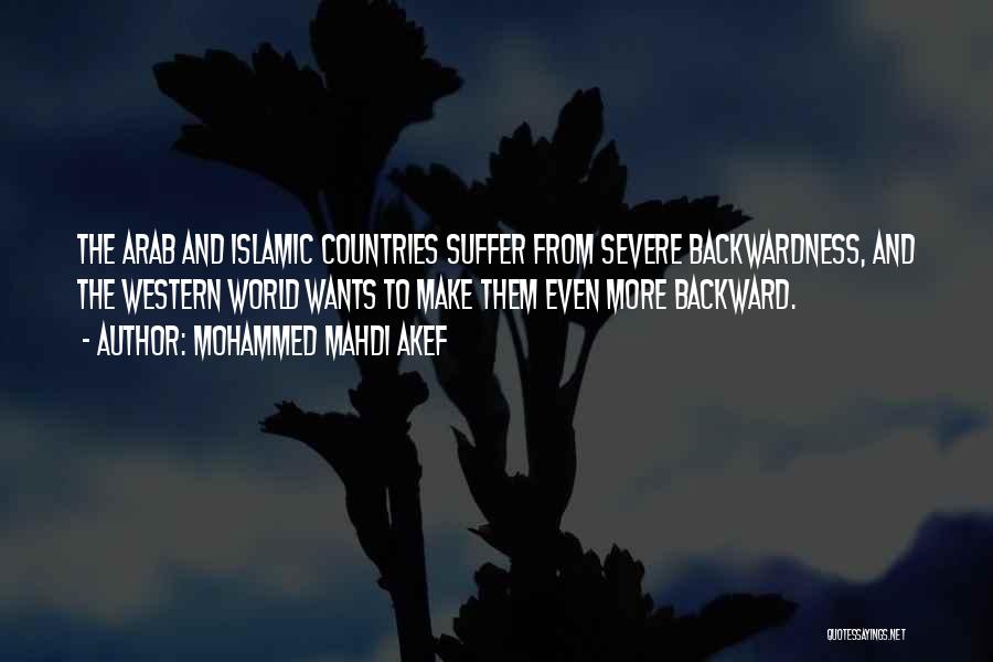 Country And Western Quotes By Mohammed Mahdi Akef