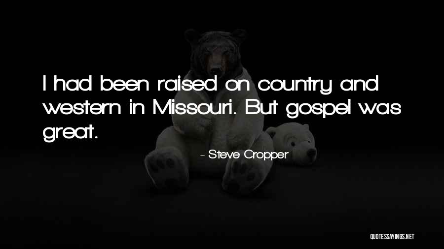 Country And Western Quotes By Steve Cropper