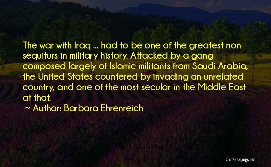 Country At War Quotes By Barbara Ehrenreich