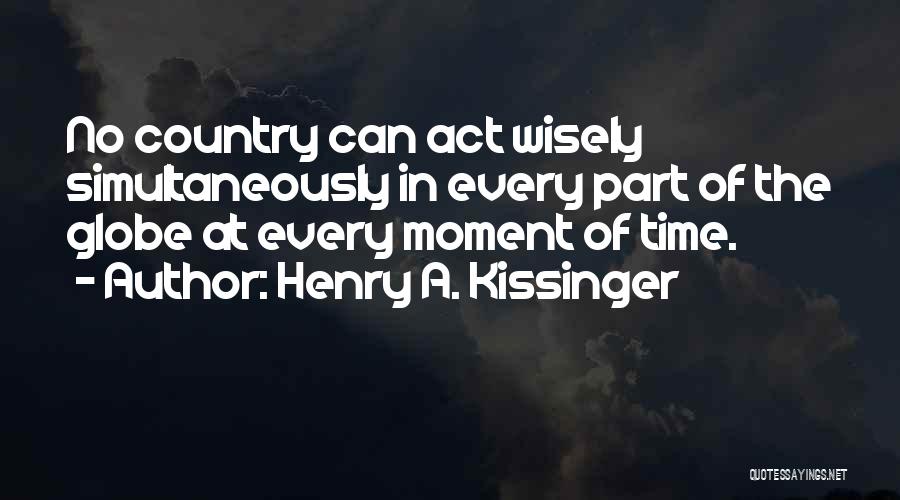 Country At War Quotes By Henry A. Kissinger