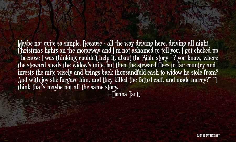 Country Christmas Quotes By Donna Tartt