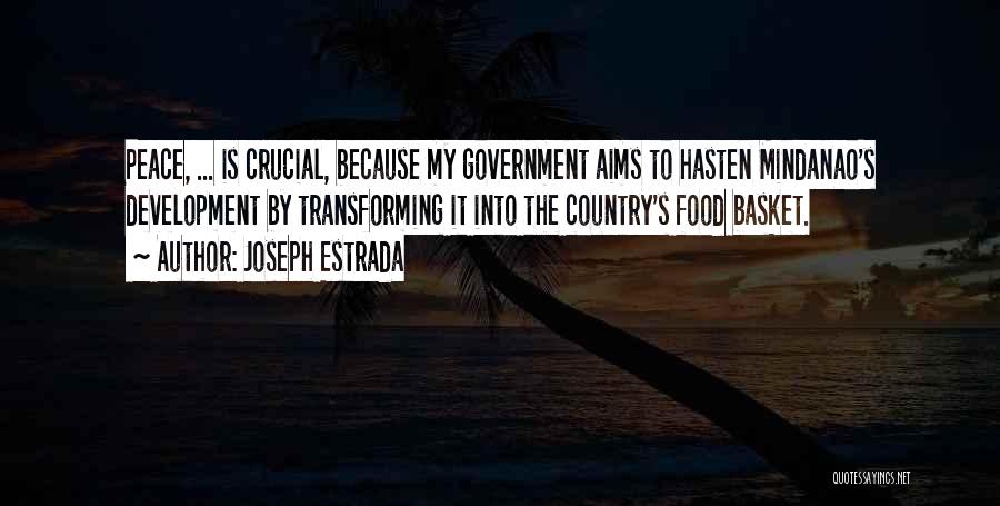 Country Development Quotes By Joseph Estrada