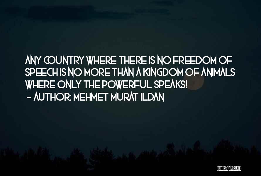 Country Freedom Quotes By Mehmet Murat Ildan