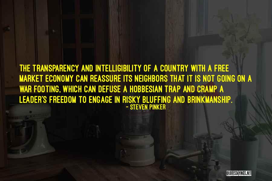 Country Freedom Quotes By Steven Pinker