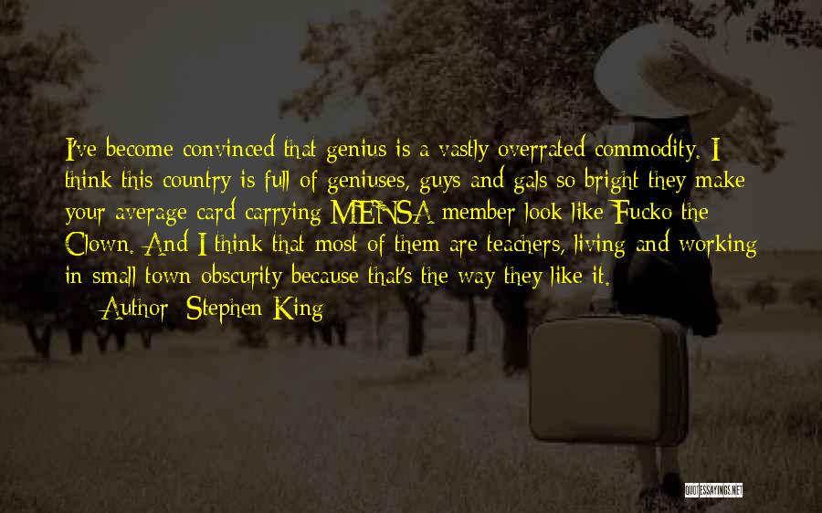 Country Guys Quotes By Stephen King