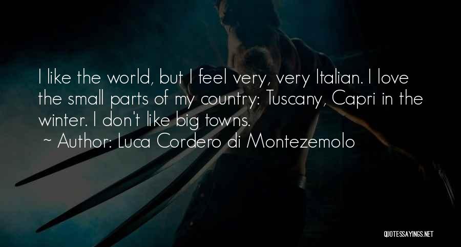 Country Italian Quotes By Luca Cordero Di Montezemolo