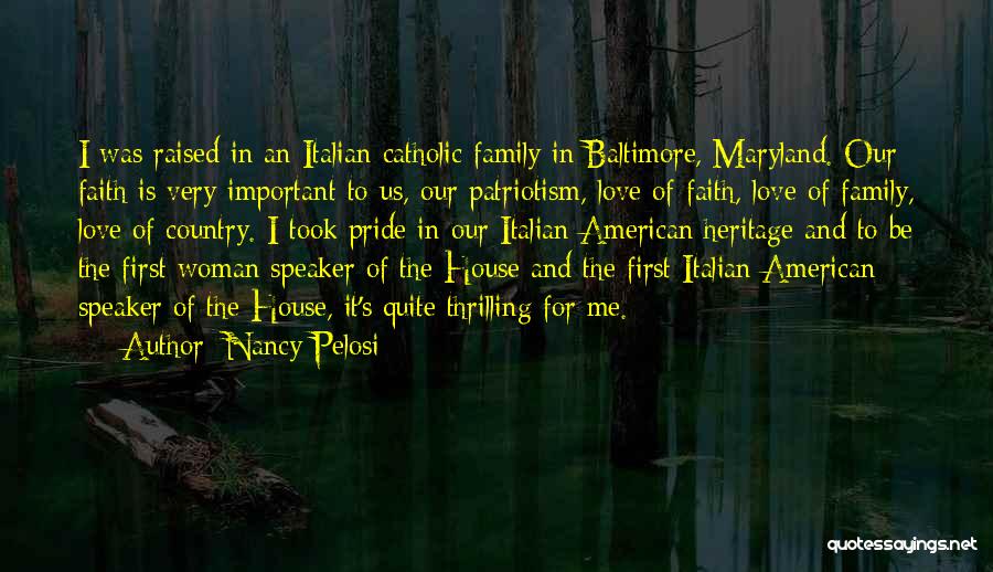 Country Italian Quotes By Nancy Pelosi