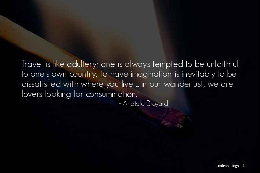 Country Lovers Quotes By Anatole Broyard