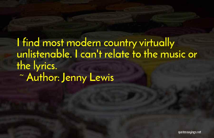 Country Lyrics Quotes By Jenny Lewis Country Lyrics Quotes By Jenny Lewis