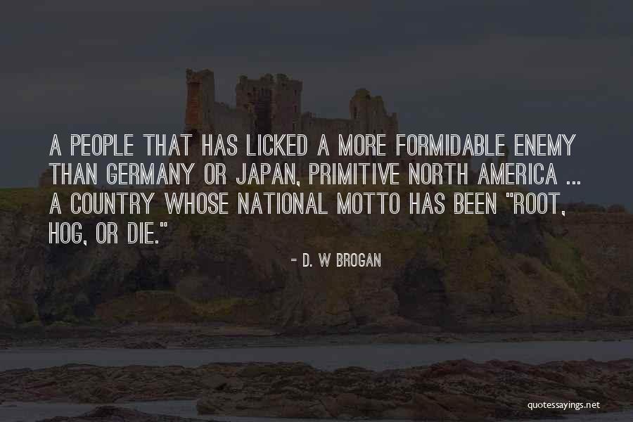 Country Primitive Quotes By D. W Brogan Country Primitive Quotes By D. W Brogan