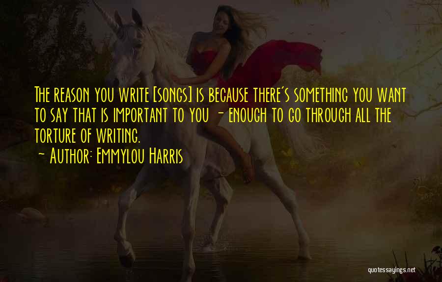 Country Song Quotes By Emmylou Harris