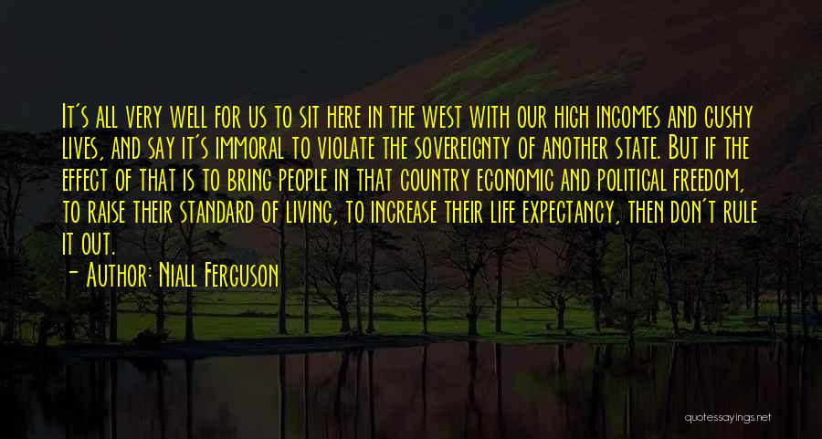 Country Sovereignty Quotes By Niall Ferguson