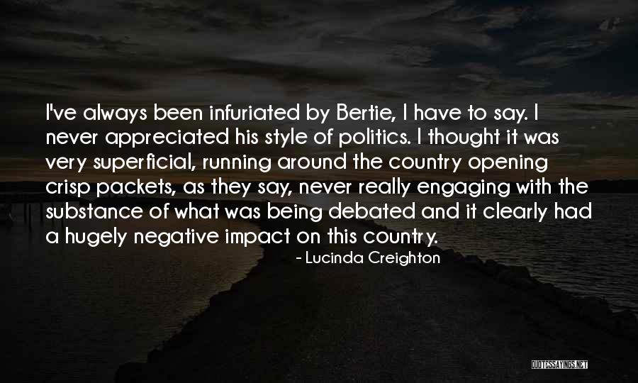 Country Style Quotes By Lucinda Creighton Country Style Quotes By Lucinda Creighton