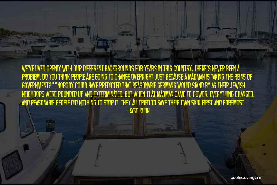 Country Under My Skin Quotes By Ayse Kulin Country Under My Skin Quotes By Ayse Kulin