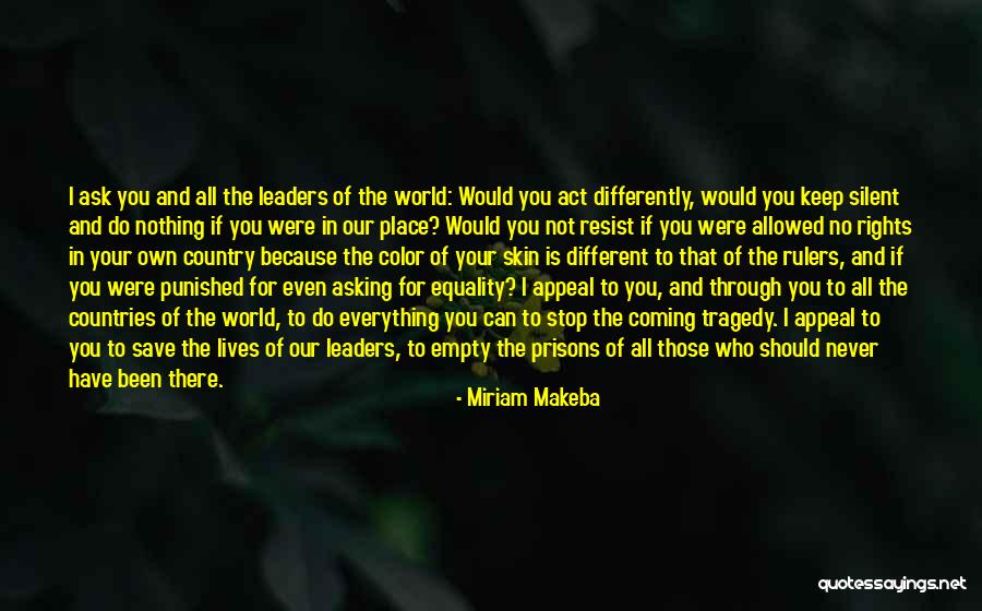 Country Under My Skin Quotes By Miriam Makeba Country Under My Skin Quotes By Miriam Makeba