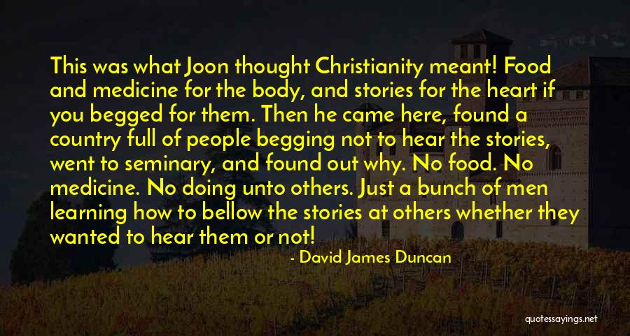 Country What If I Was Meant Quotes By David James Duncan