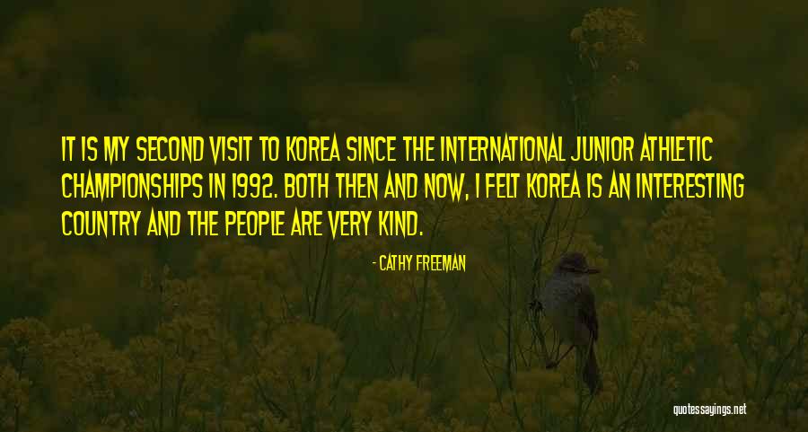 Country You Can Visit Quotes By Cathy Freeman Country You Can Visit Quotes By Cathy Freeman