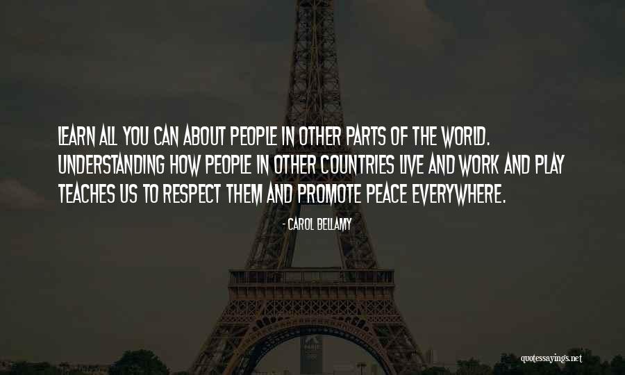 Country You Live In Quotes By Carol Bellamy Country You Live In Quotes By Carol Bellamy