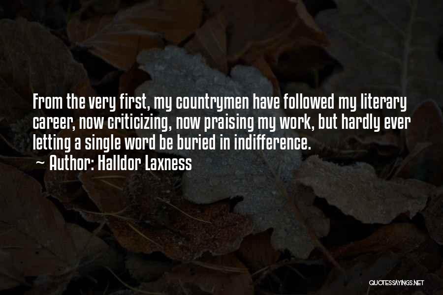 Countrymen Quotes By Halldor Laxness