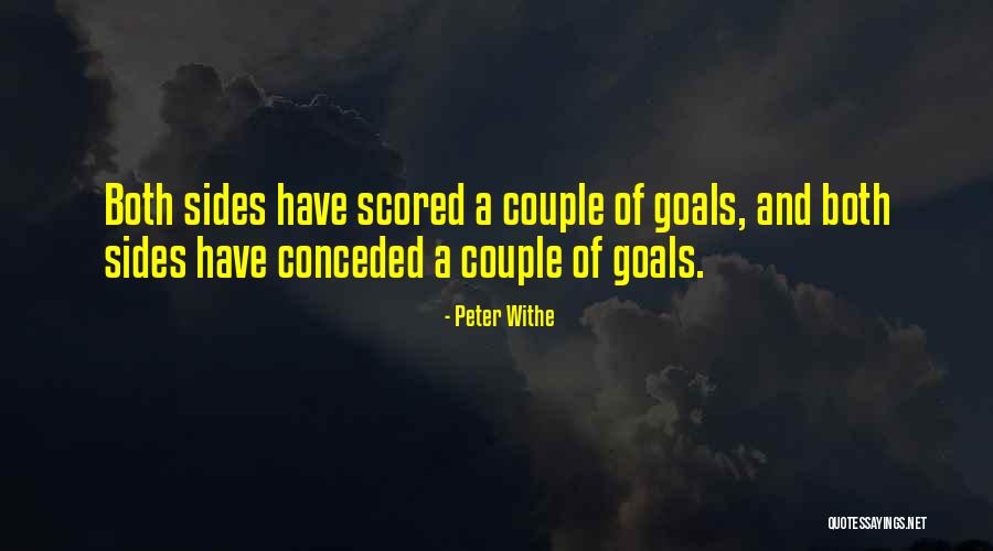 Couple Goal Quotes By Peter Withe Couple Goal Quotes By Peter Withe