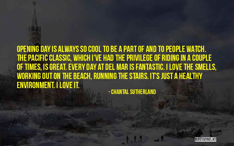 Couple Love Beach Quotes By Chantal Sutherland