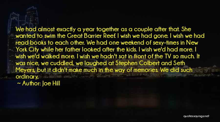 Couple Quotes By Joe Hill