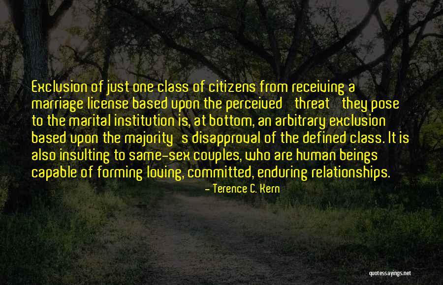Couple Relationships Quotes By Terence C. Kern Couple Relationships Quotes By Terence C. Kern