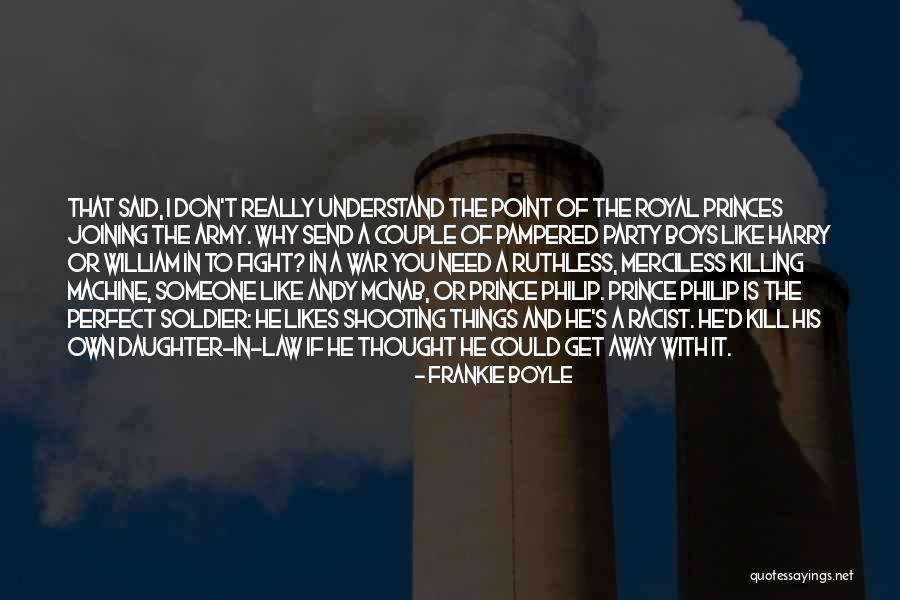 Couple Shooting Quotes By Frankie Boyle Couple Shooting Quotes By Frankie Boyle