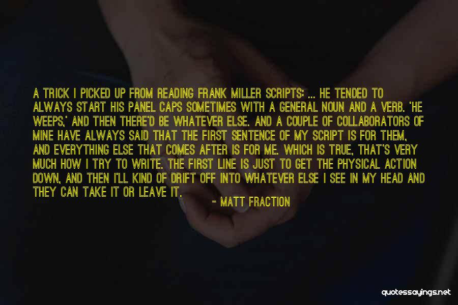 Couple Up And Down Quotes By Matt Fraction Couple Up And Down Quotes By Matt Fraction