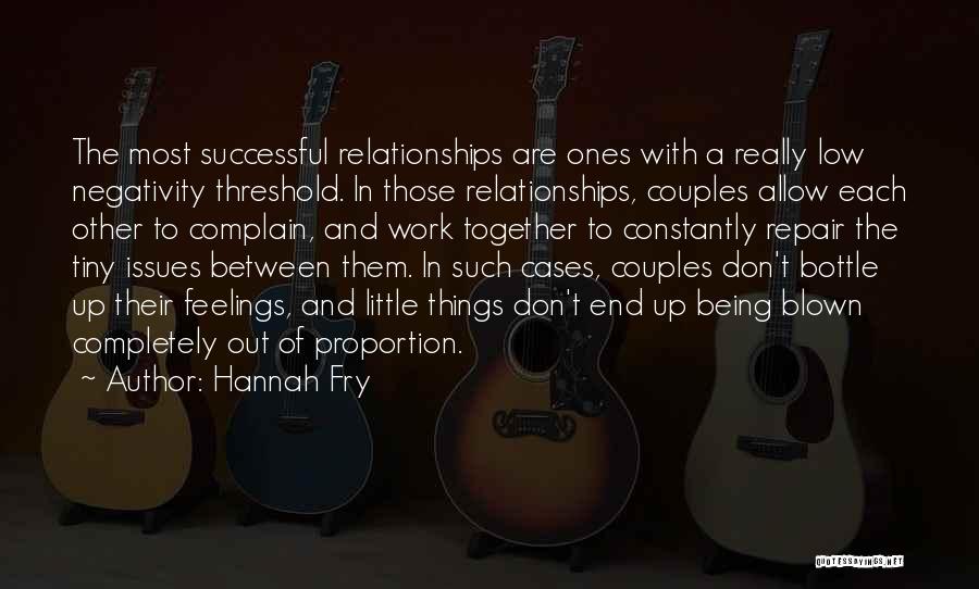 Couples And Love Quotes By Hannah Fry