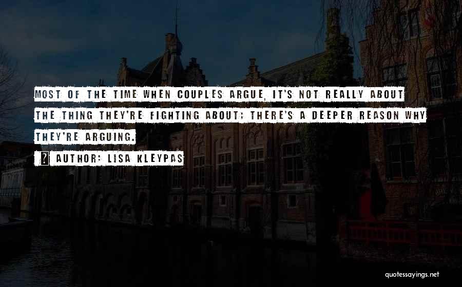 Couples Argue Quotes By Lisa Kleypas