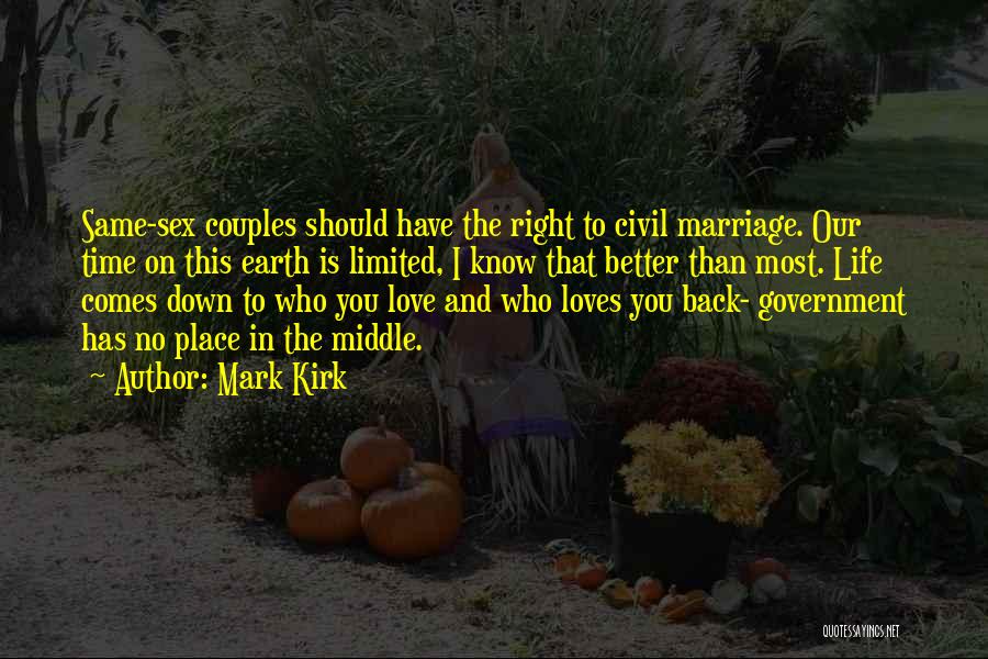 Couples In Love Quotes By Mark Kirk