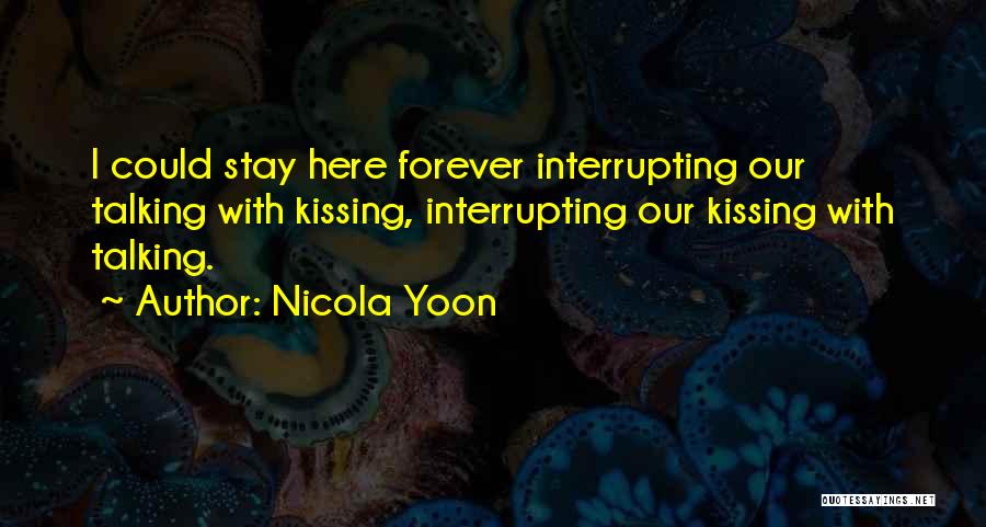 Couples Love Quotes By Nicola Yoon