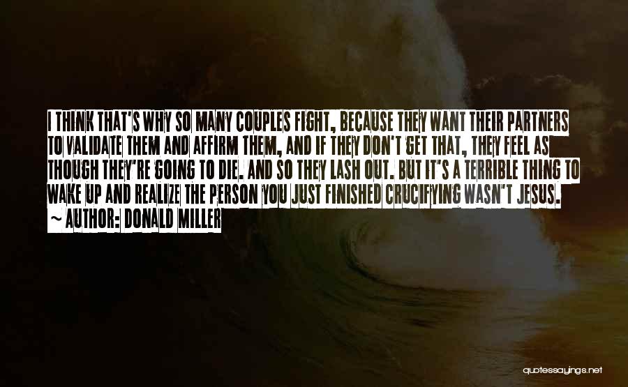 Couples That Fight Quotes By Donald Miller