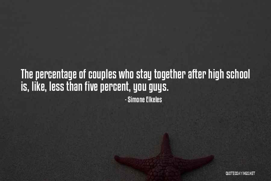 Couples To Stay Together Quotes By Simone Elkeles Couples To Stay Together Quotes By Simone Elkeles