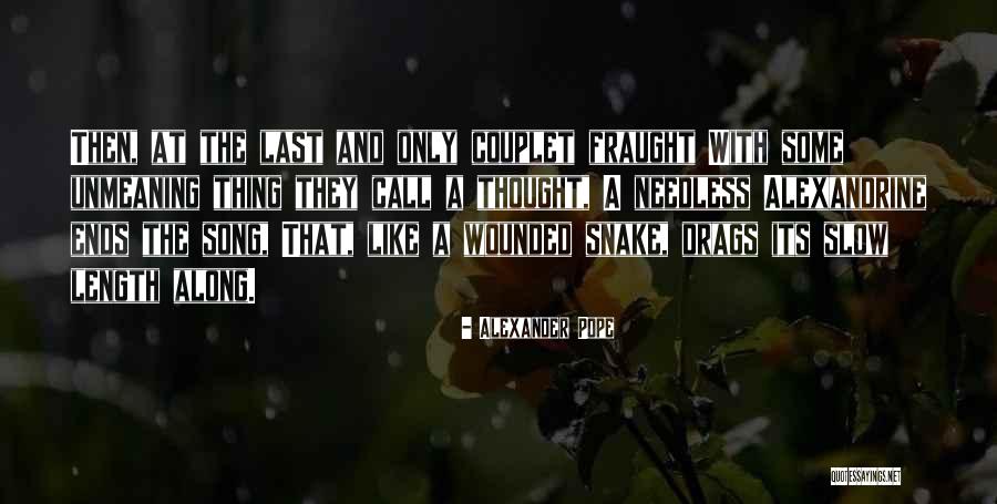 Couplet Quotes By Alexander Pope Couplet Quotes By Alexander Pope