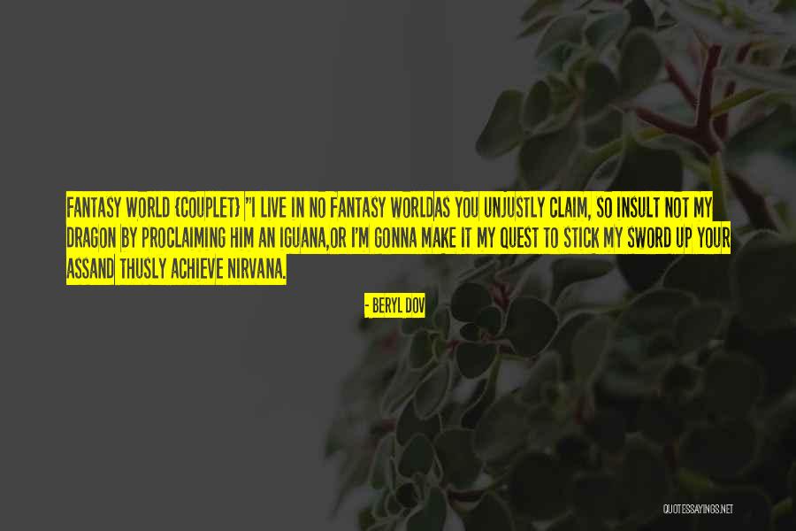 Couplet Quotes By Beryl Dov Couplet Quotes By Beryl Dov