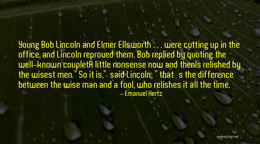 Couplet Quotes By Emanuel Hertz Couplet Quotes By Emanuel Hertz