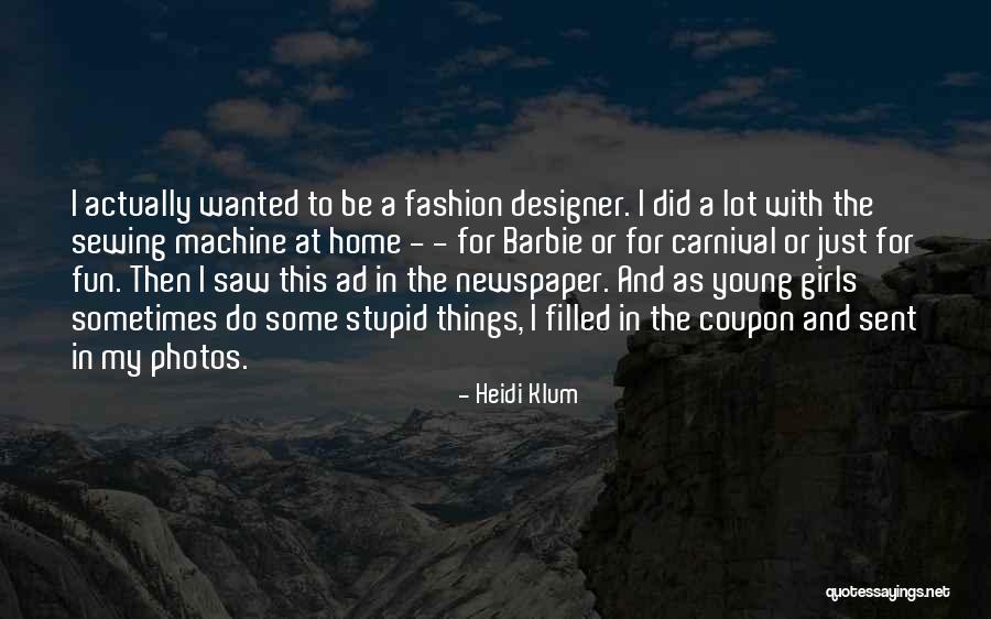 Coupon Quotes By Heidi Klum Coupon Quotes By Heidi Klum