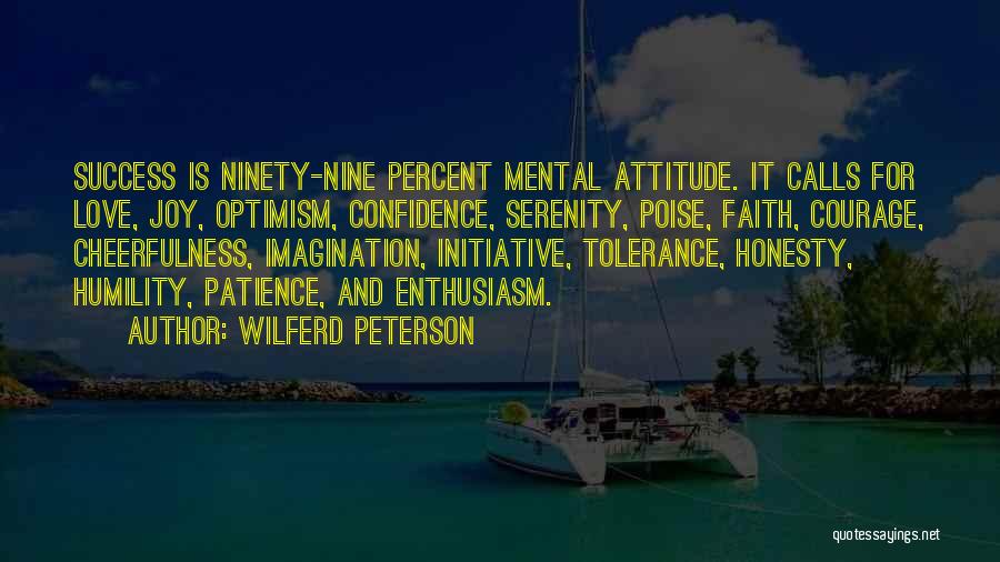 Courage And Confidence Quotes By Wilferd Peterson