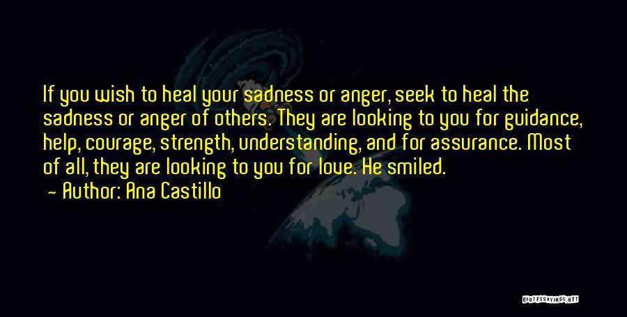 Courage And Love Quotes By Ana Castillo