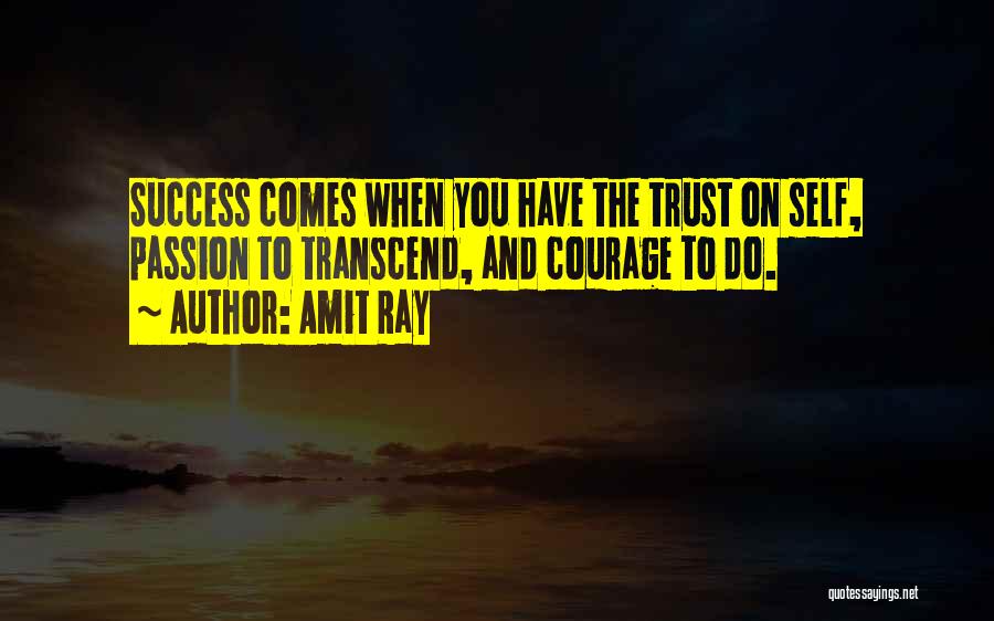 Courage And Success Quotes By Amit Ray